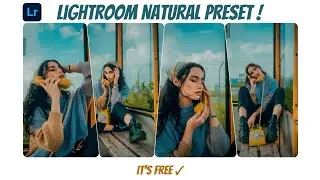 Lightroom NATURAL PRESET For Beginners | lightroom preset @AnkitBhatiaFilms @AniThingFilms @nsbpictures