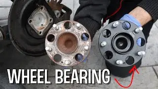 Honda Accord Rear Wheel Bearing Replacement (2013-2017)