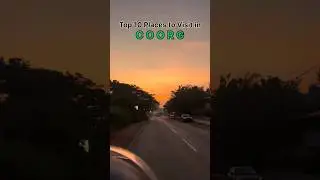 Coorg me ye nahi dekha to kya dekha #coorg #coorgtrip #coorgvlog #travelvlog #budgettrip #tourism