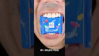 360K Views in 1 Day: Why This ASMR Ritter Sport Chocolate Video Is So Satisfying! 