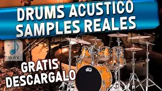 samples Drums acústicos reales real Drums acustic