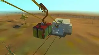 Scrap Mechanic   |||Канатная дорога||| Ropeway