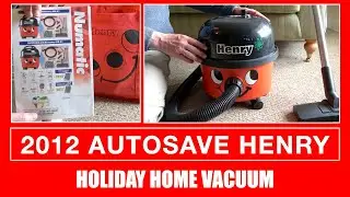 2012 Numatic Henry Vacuum Cleaner As Found In Holiday Cottage With A VERY Full Bag!