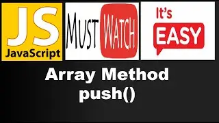 Array push() method | Array Push() in hindi