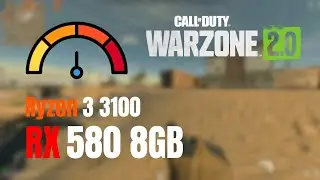 COD Warzone 2 - Rzyen 3 3100 - 16gb ram - RX 580 8gb