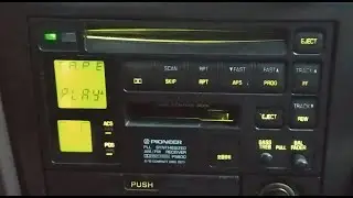 Pioneer DEH-P5800 TOYOTA MARK 2 ВИДЕО 4