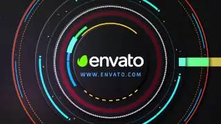 After Effects Project Files - Hi-Tech HUD Logo Reveal - VideoHive 9366164