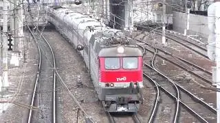 ЧС7-264 с пассажирским поездом №119 Саранск - Москва
