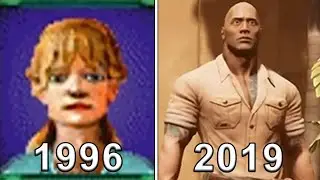 Evolution of Jumanji Video Games 1996-2019