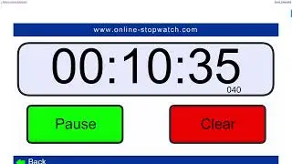 3 1/2 Hour Stopwatch