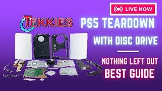 🐣BEGINNER GUIDE PS5 TEARDOWN WITH DISC DRIVE - FULL NOTHING LET OUT BEST GUIDE