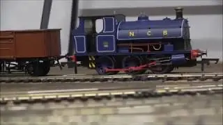 On Test the Hornby B2 Peckett Shunts around the colliery