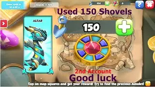 5th Treasure Hunt Event | Used 150 Shovels-Dragon Mania legends | 1806 Happy Dragons Eldritch Dragon