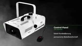 Fog Machine 1500 Watt - Lightcraft