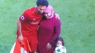 زوجة محمد صلاح تفاجىء زوجها بخبر مفرح بعد اصابته