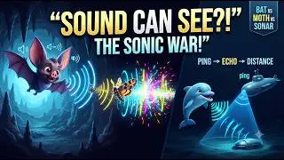 The Secret Sonic War: How Bats, Whales & SONAR “See” With Sound! 🦇🐋🔊 
