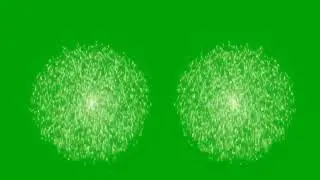 Fireworks green screen video effect 3