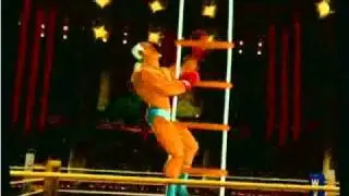 Punch-Out! win celebrations with subtitles
