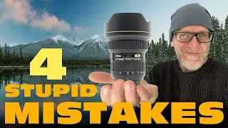 STOP making these 4 WIDE ANGLE photography MISTAKES - they drive me crazy!
