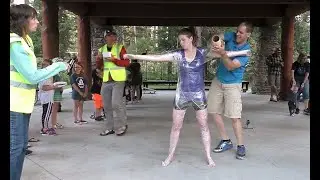 I wrapped my wife in cling/plastic wrap for a World Record