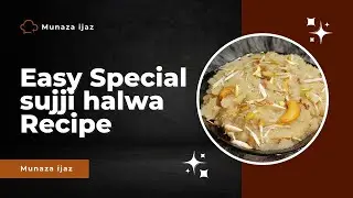 Making Traditional Sujji Ka Halwa at Home