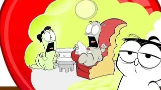Cartoons funny stories of funny and cute birds for kids