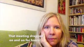 Speak Like a Native: English Phrasal Verbs - Drag on!