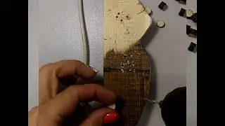 Браслет из фанеры