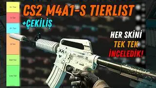 We've ranked all the M4A1-S skins in CS2! | CS2 Turkish Tierlist (+Giveaway)