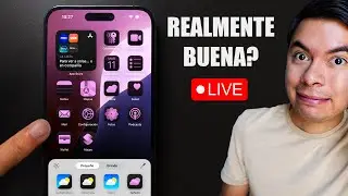 🔴 Probando todo iOS 18 EN VIVO y Contestando sus Preguntas ⚡️