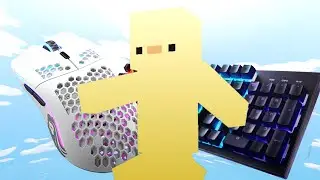 Bedwars Keyboard + Mouse Sound (ASMR) | Hycraft Bedwars [1080p-60FPS] #3