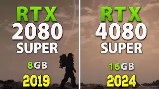 RTX 2080 SUPER vs RTX 4080 SUPER - 5 Years Difference | Test in 11 Games