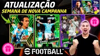 ATUALIZAÇÃO,SEMANA DE NOVA CAMPANHA DE 7 ANOS DE ANIVERSÁRIO NO EFOOTBALL 2024 MOBILE,O QUE ESPERAR?