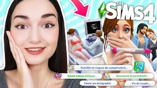 Je découvre les 2 meilleurs MODS pour GROSSESSE et ACCOUCHEMENT réaliste ! 🍼👶| Mods Sims 4