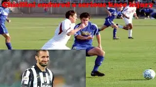 Chiellini endured a serious knee injury