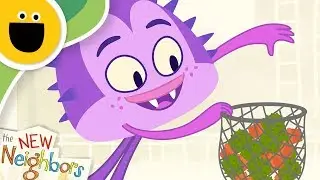 The Clean Up Time Song | The New Neighbors (Sesame Studios)