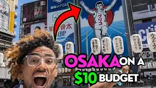 BEST CHEAP MEAL in Osaka Japan!
