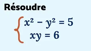 RÉSOUDRE UN SYSTÈME INÉDIT... ou pas 😅