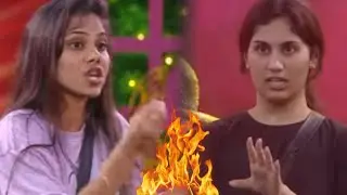 శ్రీజ జుట్టు పట్టుకున్న దివ్య నామినేషన్స్ ఫైర్ 🔥| సంజన రాము పై అనరాని మాటలు 🤭| 4th వీక్ నామినేషన్స్ 