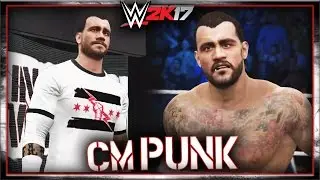 WWE 2K17 CM Punk CAW Formula + Entrance & Finisher