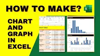 How to use Chart in excel | Table and Chart in Excel