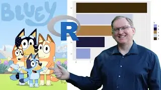 Bluey Color Palette for ggplot in R