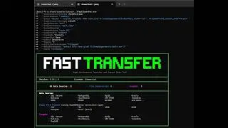 FastTransfer import CSV files to MSSQL in parallel in one command line