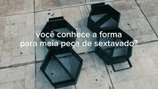 Paver sextavado, como são feitos #construçãocivil #paverblocks