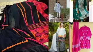 Applique Work Dress Designs || Applique work Collection For 2023 || #fashion ideas with sawera