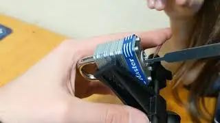 [6] Master Lock, so easy a 6 year old can do it