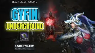 BDO Gyfin Underground – 1.5B+ Silver/Hour Grind (Succ Drakania)
