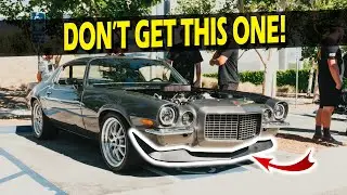 Carbon Fiber Splitter - 1970-1973 Camaro RS | Anvil Auto