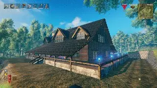 Valheim Big Log Cabin