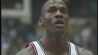 MICHAEL JORDAN - HIS FIRST NBA PLAYS (10/26/84)
